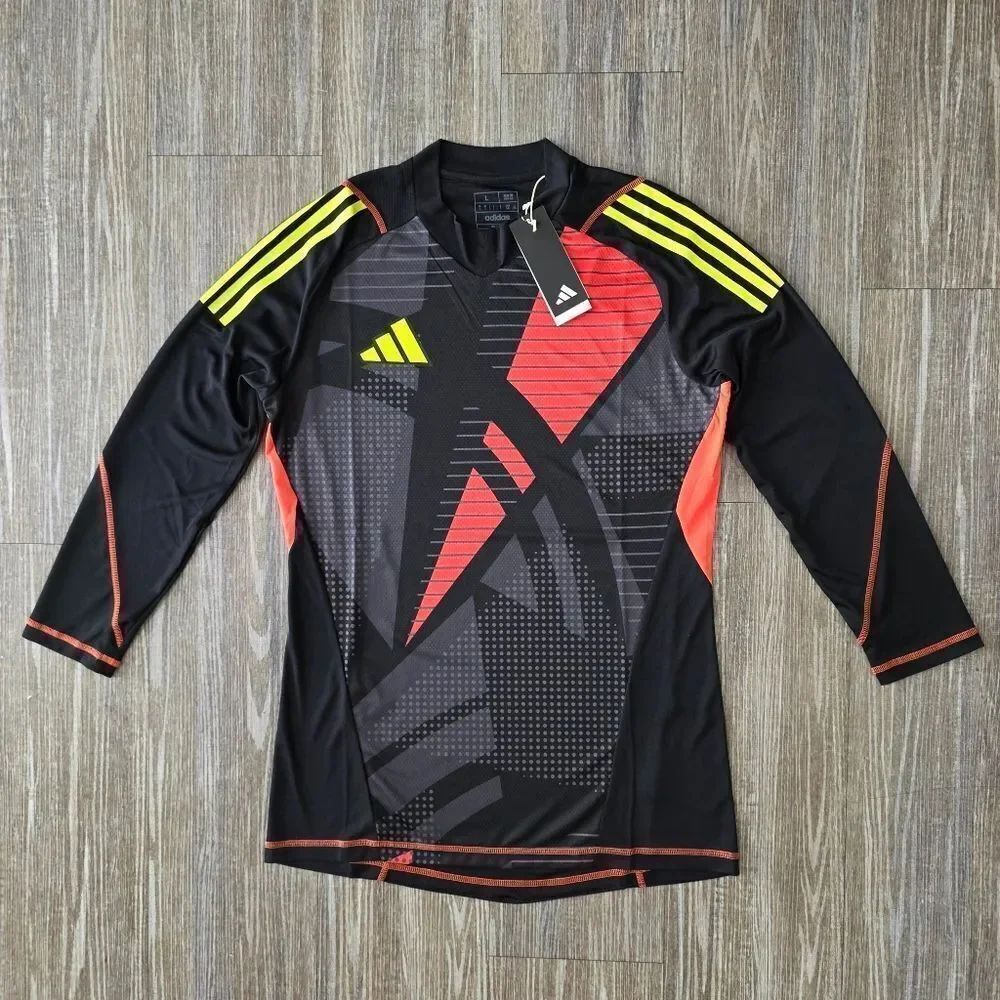 Adidas Tiro 24 Pro Soccer Goalkeeper Jersey Black Slim Fit IN0417 Men’s XL New